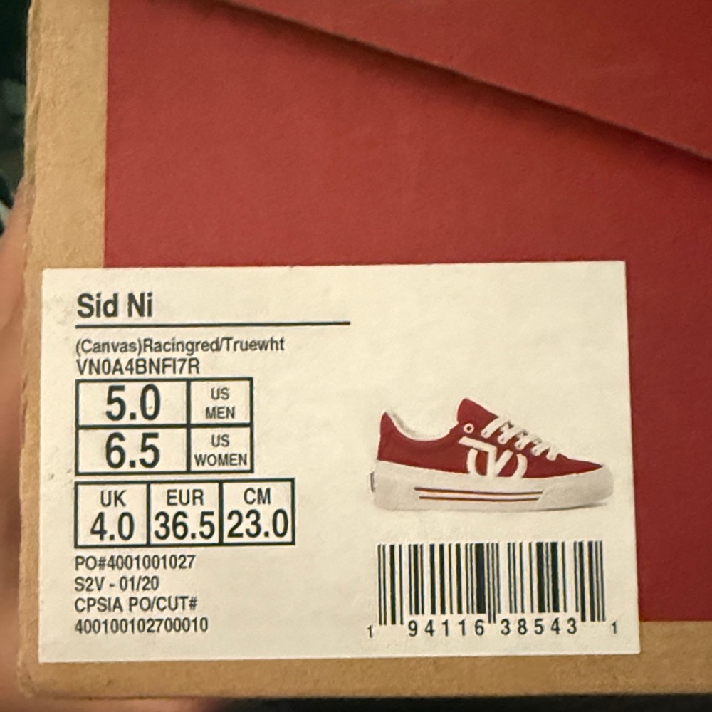 Vans Sid Ni - Picture 2 of 2